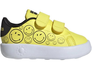 Adidas Smiley Advantage Παιδικά Sneakers Κίτρινα JI0501
