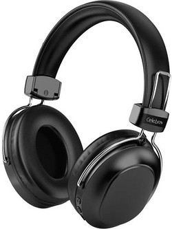 Celebrat A36 Ενσύρματα & Ασύρματα Bluetooth Ακουστικά Over Ear Μαύρα