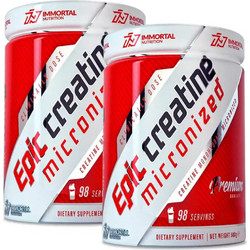 Immortal Nutrition Epic Creatine Micronized Green Apple 2x500gr