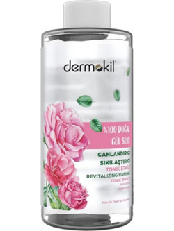 Dermokil Rosewater Ενυδατικό Face Water Τόνωσης Προσώπου 200ml