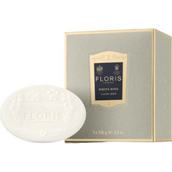 Floris White Rose Luxury Χειροποίητο Σαπούνι 3x100gr
