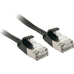 Lindy U/FTP Cat.6a Καλώδιο Δικτύου Ethernet 2m Black 47482