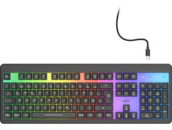 Hama uRage Exodus 215 Gaming Πληκτρολόγιο RGB Black