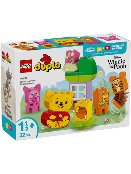 Lego Duplo Disney Winnie the Pooh's Birthday Party για 1,5+ Ετών 10457