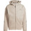 Adidas Z.N.E. Full-Zip Hooded Track Ανδρική Ζακέτα Φούτερ με Κουκούλα και Φερμουάρ Μπεζ JC5495