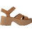 UGG New Heights Γυναικεία Πέδιλα Suede Ταμπά με Χοντρό Χαμηλό Τακούνι 1167475-CHE
