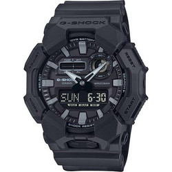Casio G-Shock Ανδρικό Ρολόι Χρονογράφος με Μαύρο Καουτσούκ Λουράκι GA-010-1A1ER