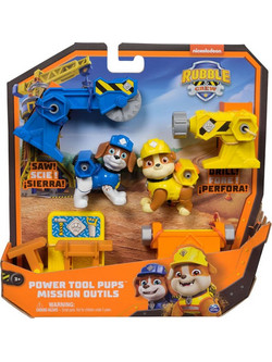 Spin Master Paw Patrol Rubble & Crew Power Tool Pups Mission Outils 6071661