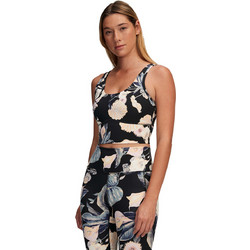 Under Armour Meridian Fitted Γυναικείο Αθλητικό Crop Top Μαύρο 1380983-001