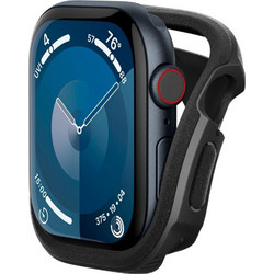 Spigen Caseology Vault Θήκη Σιλικόνης για Apple Watch 10 46mm Μαύρη