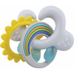 Nuby Cloud Κουδουνίστρα Κρίκος για 3+ Μηνών