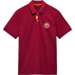 Napapijri E-Clanis Ανδρικό Αθλητικό T-Shirt Μπορντό NP0A4ID3-R1E