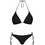 Rock Club Bikini Set Τριγωνάκι Μαύρο BP-5004