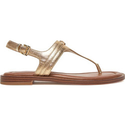 Michael Kors Δερμάτινα Γυναικεία Σανδάλια Χρυσά 40S5MAFS2M-740