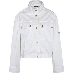 Barbour Γυναικείο Μπουφάν Σακάκι Κοντό Λευκό LCA0354-GY11