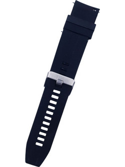 Naxius Λουράκι Σιλικόνης Black (Naxius NXSBPG-66)