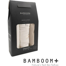 Bamboom Farm Buddies Πάνες Αγκαλιάς από Μουσελίνα Μπεζ 70x70cm 3τμχ 930135
