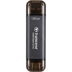 Transcend ESD310 128GB USB Stick 3.2 Gen 2 με USB-A & USB-C Μαύρο