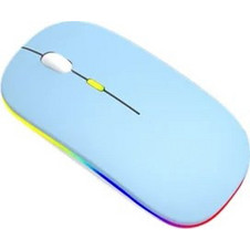 AOAS W07 Ασύρματο Ποντίκι Light Blue