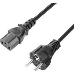 Adam Hall K3PKD0300 Καλώδιο Τροφοδοσίας Schuko to IEC C13 3m