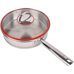 Dsp Τηγάνι Ανοξείδωτο με Καπάκι 24cm CS003-C24