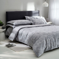 Vesta Σετ Σεντόνια King Size Βαμβακοσατέν 280x270 Torino 1 Grey
