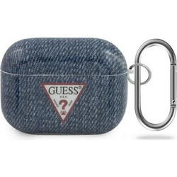 Guess Θήκη Σιλικόνης με Γάντζο για Apple AirPods Pro 1