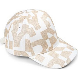 DKNY Ανδρικό Καπέλο Jockey Υφασμάτινο Λευκό D620096-560
