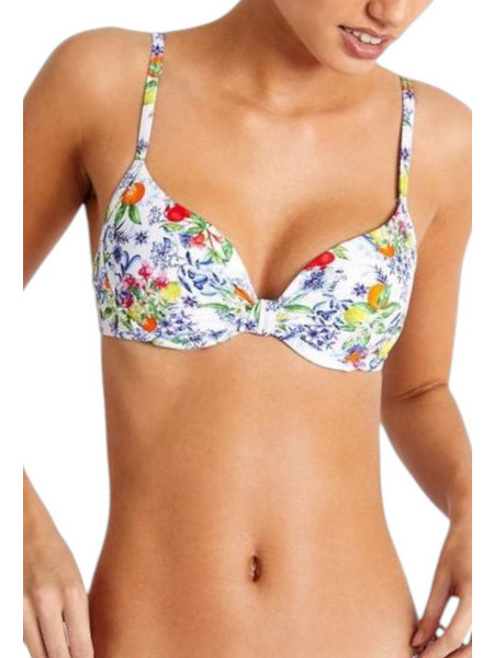Banana Moon Bikini Top Λευκό HAICO-LEMONS-HUM10
