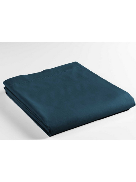 Douceur d'interieur Σεντόνι Υπέρδιπλο Βαμβακερό 240x300 Blue