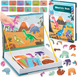 Ricokids Μαγνητικό Παιχνίδι Παζλ Δεινόσαυροι 777000