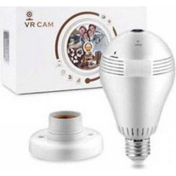 VR-V9-C Κρυφή Κάμερα Λάμπα Wi-Fi Full HD με Υποδοχή Κάρτας Μνήμης & Ανιχνευτή Κίνησης