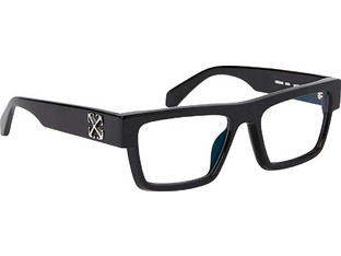 Off White OERJ061S 24PLA Ανδρικός Σκελετός Γυαλιών Οράσεως Κοκάλινος Μαύρος