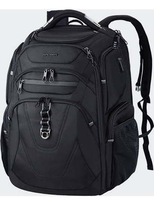 Kroser GMK999YX Αδιάβροχο Αντικλεπτικό Backpack Laptop 17" Black