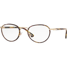 Persol PO2410VJ 1098 Γυναικείος Σκελετός Γυαλιών Οράσεως Μεταλλικός Χρυσός Ταρταρούγα