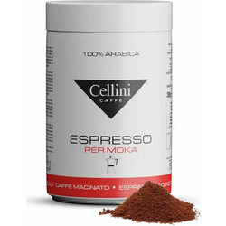 Cellini Per Moka Καφές Espresso Arabica Αλεσμένος με Άρωμα 250gr