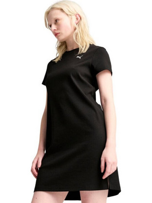 Puma ESS Elevated Bodycon Mini Καλοκαιρινό Αθλητικό Φόρεμα Μαύρο 685022-01
