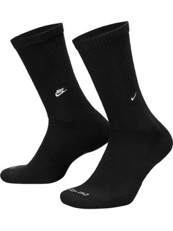 Nike Everyday Ανδρικές Κάλτσες Ψηλές Μαύρες 2Pack FZ3073-011