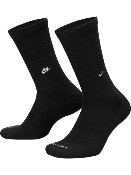 Nike Everyday Ανδρικές Κάλτσες Ψηλές Μαύρες 2Pack FZ3073-011