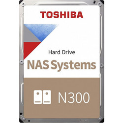 Toshiba N300 Bulk 8TB HDD Σκληρός Δίσκος 3.5" Sata 3 7200rpm με 512MB Cache MN10ADA800S