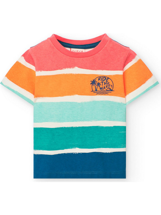 Boboli Παιδικό T-Shirt Κοντομάνικο Πολύχρωμο 321095-9654
