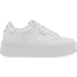Superdry Γυναικεία Sneakers Flatforms Λευκά 24SC346USW