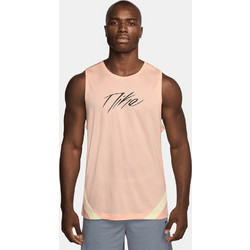 Nike Dri-FIT Icon Jersey Ανδρικό Αθλητικό T-Shirt Σομόν FZ0252-664