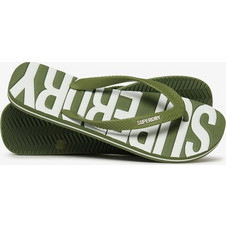 Superdry Ανδρικές Σαγιονάρες Χακί MF310277A-F5G