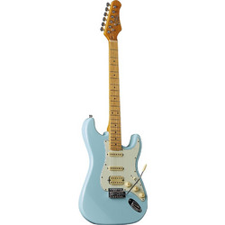 Eko Guitars ST351 Ηλεκτρική Κιθάρα ST Style με Μαγνήτες HSS & Ταστιέρα Maple Daphne Blue