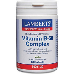 Lamberts Vitamin B-50 Complex 120 Ταμπλέτες