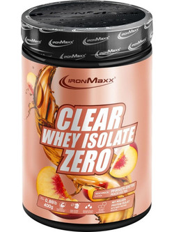 Ironmaxx Clear Whey Isolate Zero Peach Ice Tea Πρωτεΐνη Ορού Γάλακτος 400gr