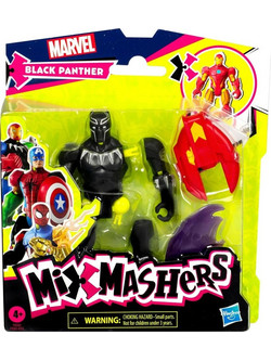 Hasbro Marvel Mixmashers Black Panther Φιγούρα Δράσης για 4+ Ετών 12cm