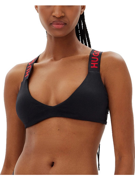 Hugo Boss Bikini Top Μπουστάκι Μαύρο 50540225