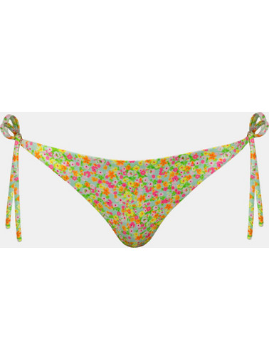 Rock Club Bikini Slip Floral Πράσινο BP-3405